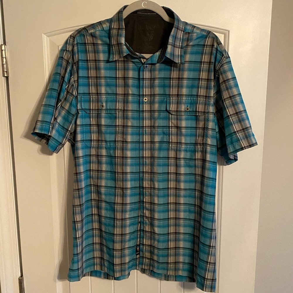 Kuhl Short Sleeve Button Down XL